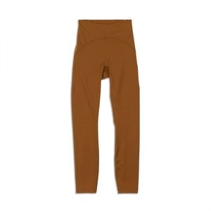 Lululemon Instill Tights size 6 Copper Brown. Like new